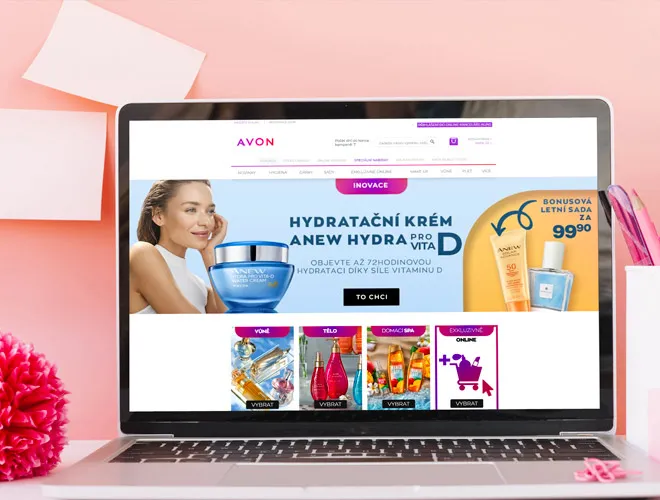 Ukázka realizace pro Avon