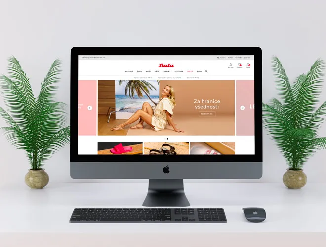 E-shop Baťa – ukázka realizace